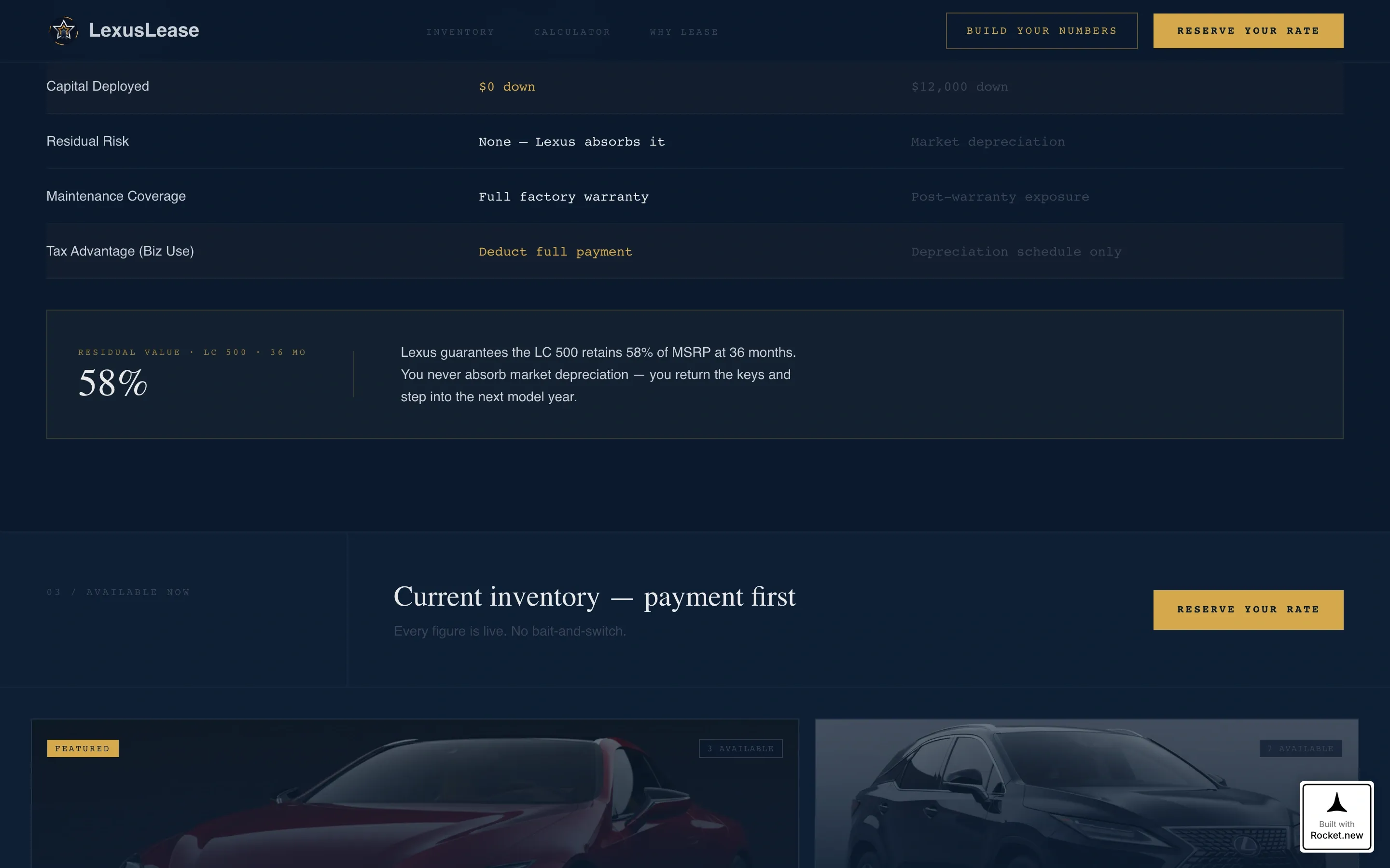 Automotive | Free Website Template | Rocket