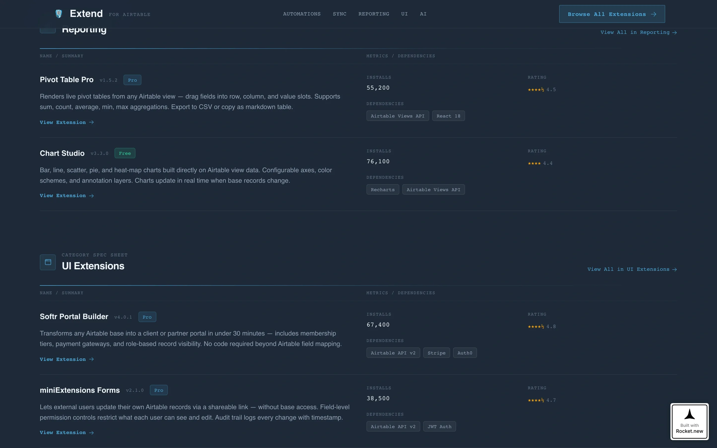 No-Code Platform Documentation Advanced Reviews Website Template