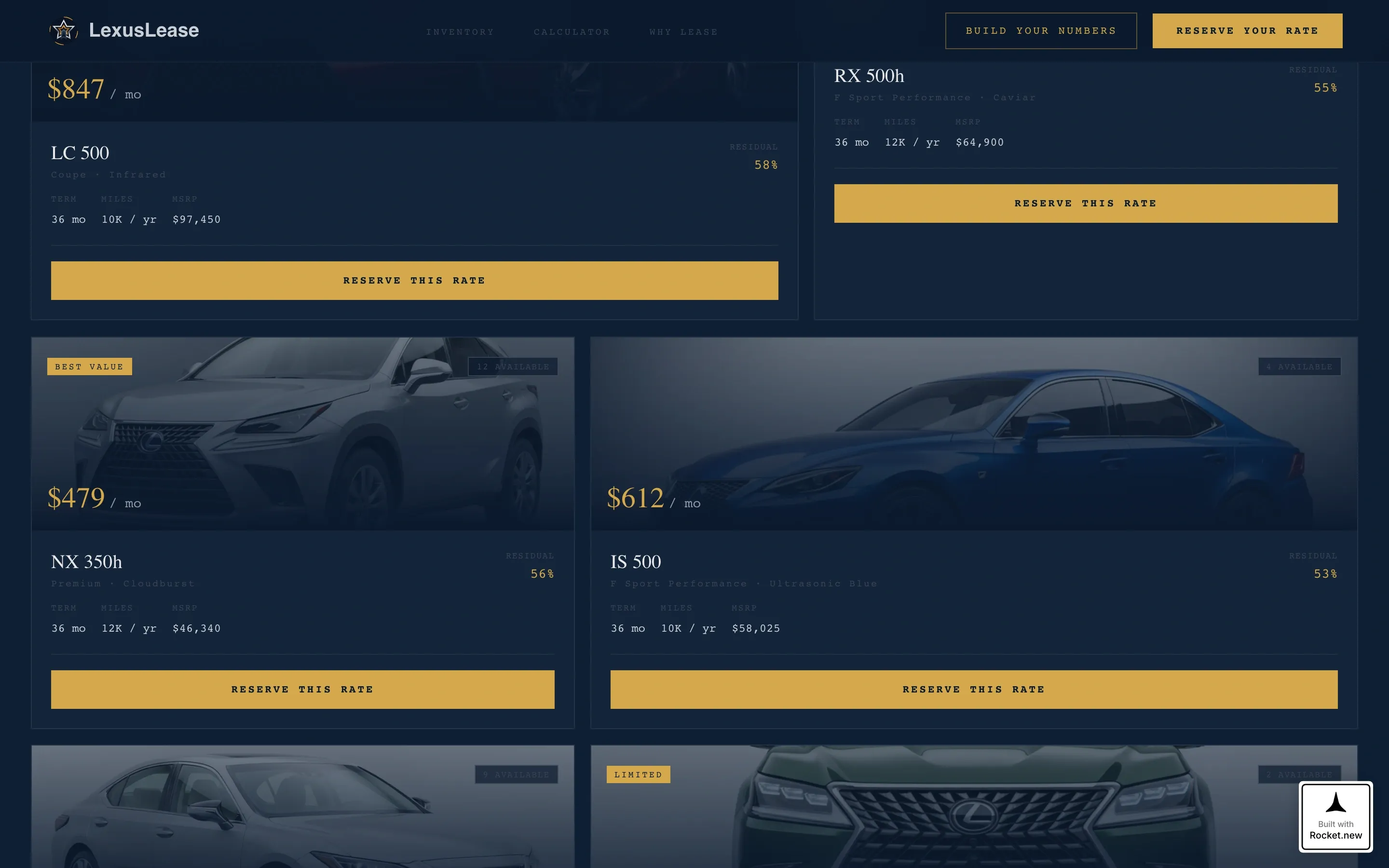 Automotive | Free Website Template | Rocket