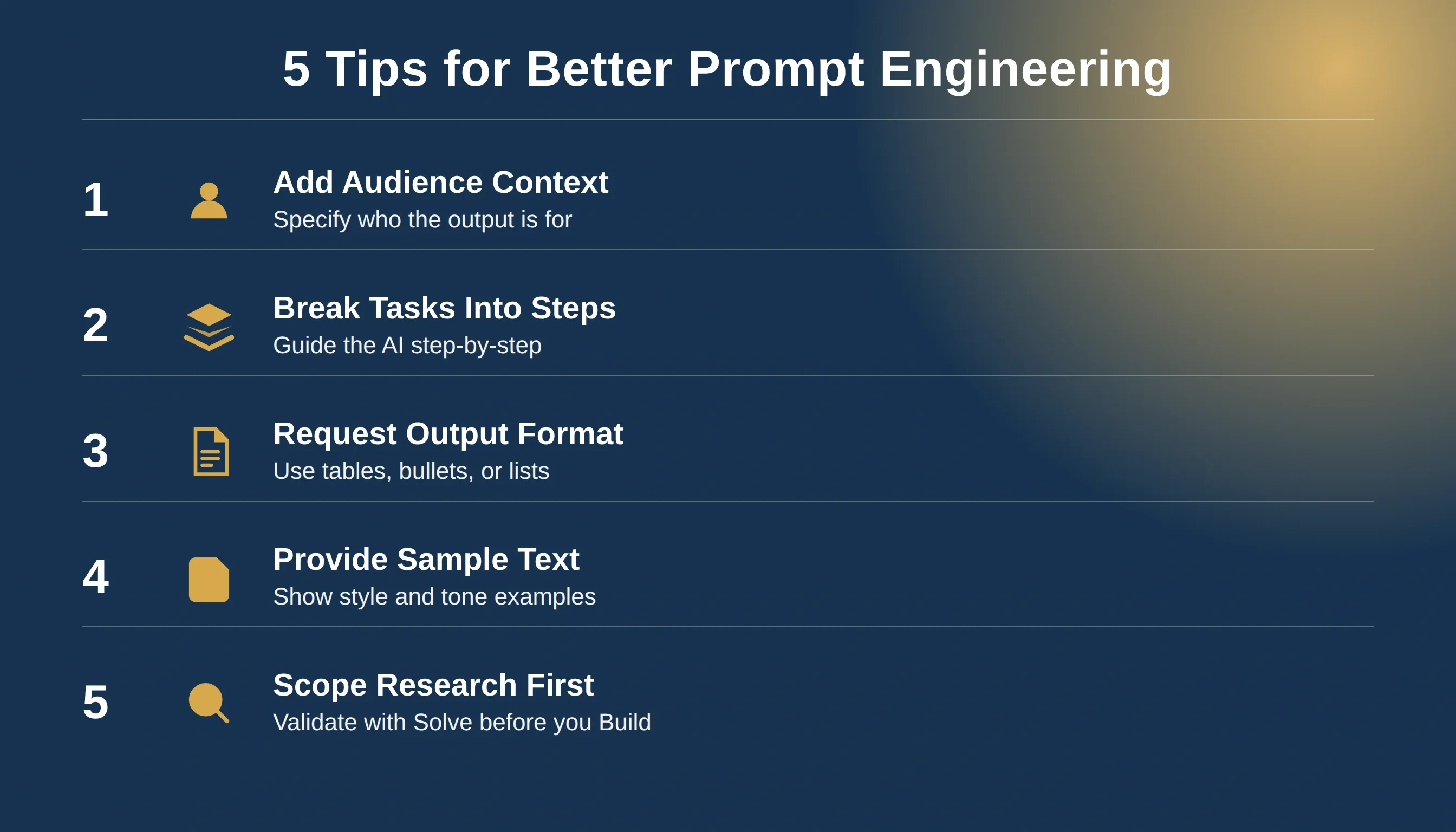 5 Tips for Better Prompt Engineering