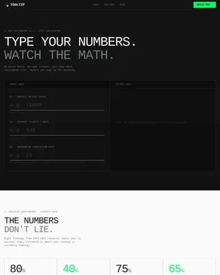 Minimal Accessible Widget Guide Landing Page Template