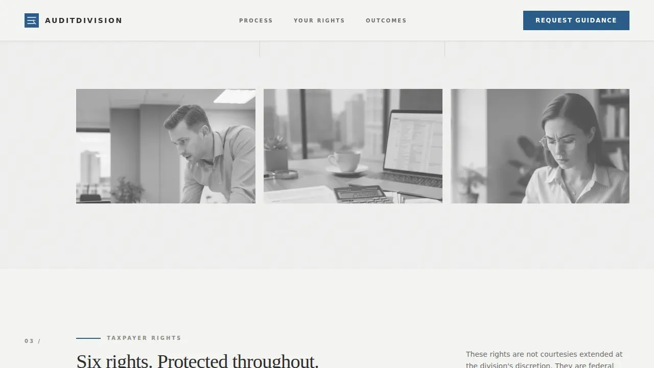 Revenue & Tax Authority Privacy Policy & Terms Website Template