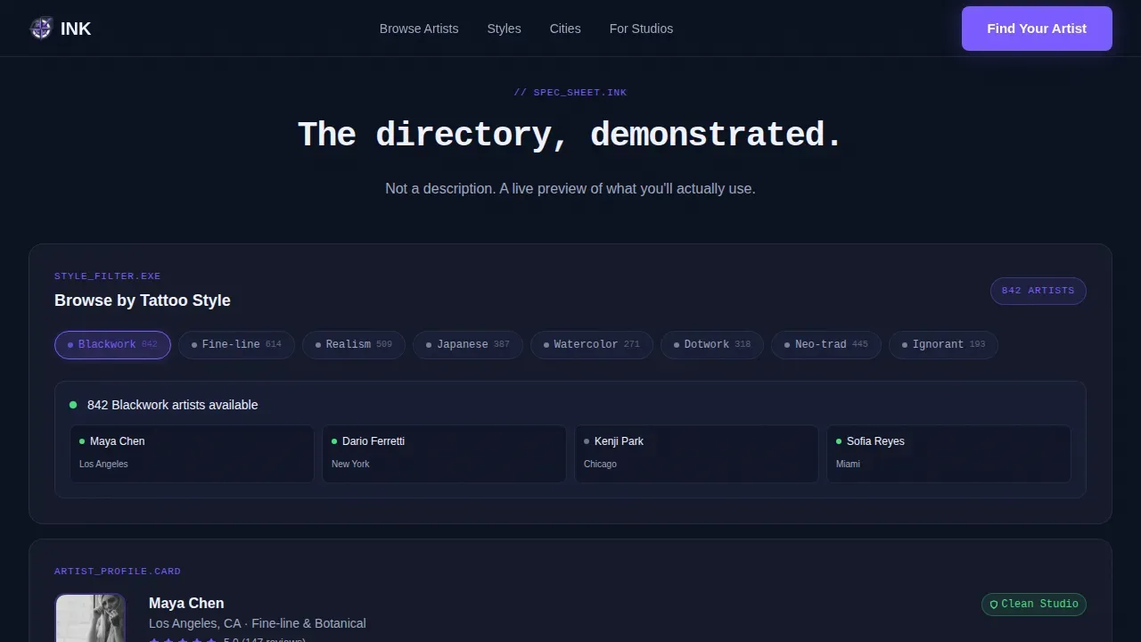 Advanced Directory & Marketplace Platforms Provider Directory Website Template