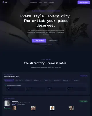 Advanced Directory & Marketplace Platforms Provider Directory Website Template