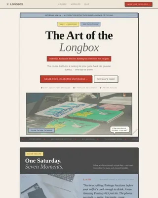 Curated Comic Book Collection | Free Website Template | Rocket
