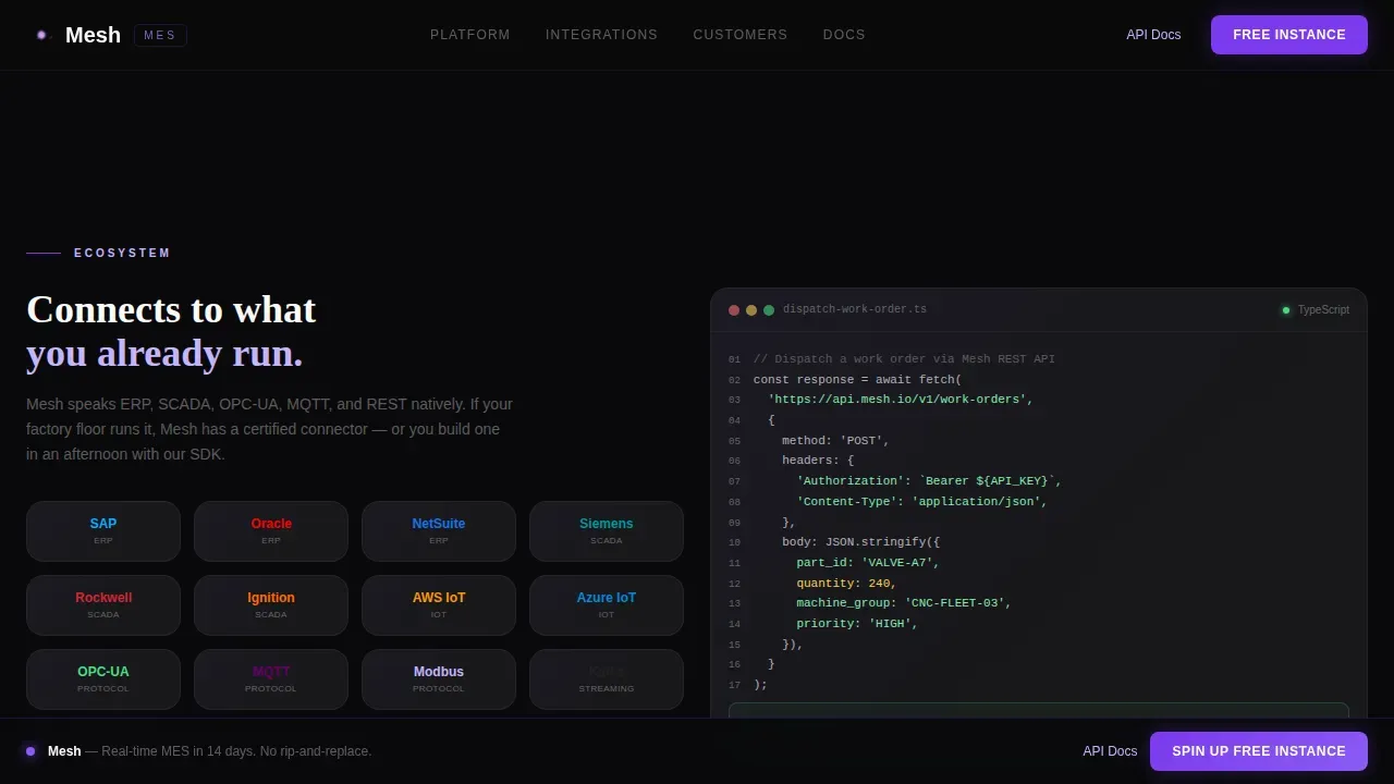 Headless Enterprise Software Professional Website Template