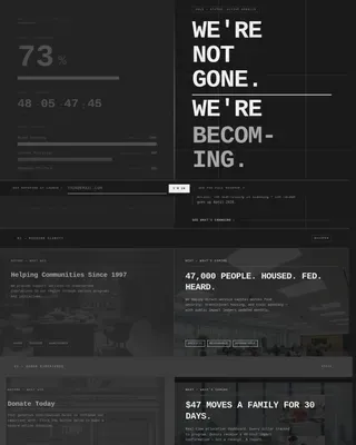 Modern Nonprofit Facility Management Landing Page Template