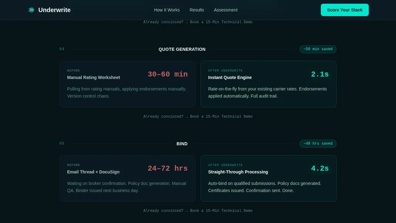 InsurTech & Digital Insurance Booking Website Template