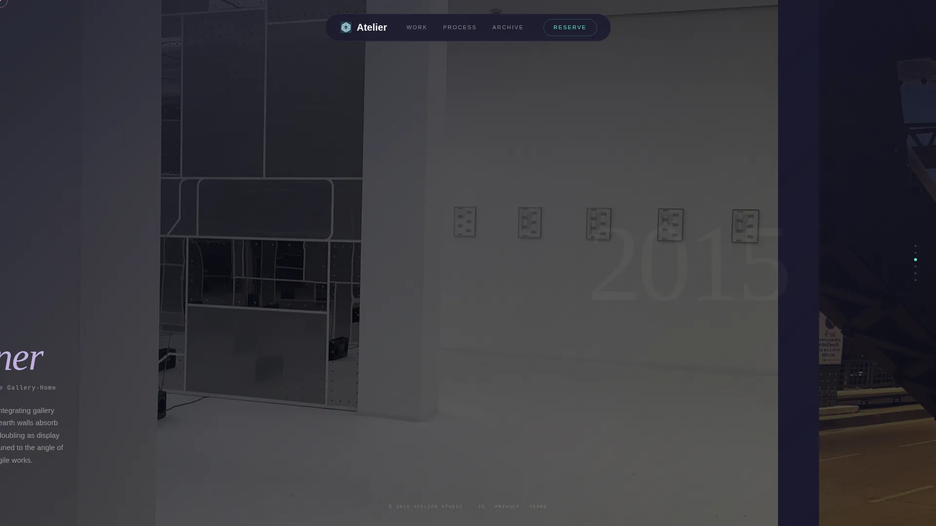 Architect Profile Pre-Launch Website Template