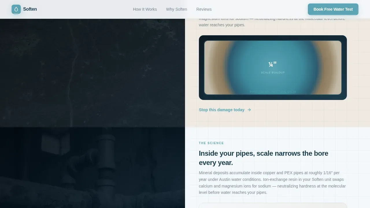 Reliable Water Treatment | Free Website Template | Rocket