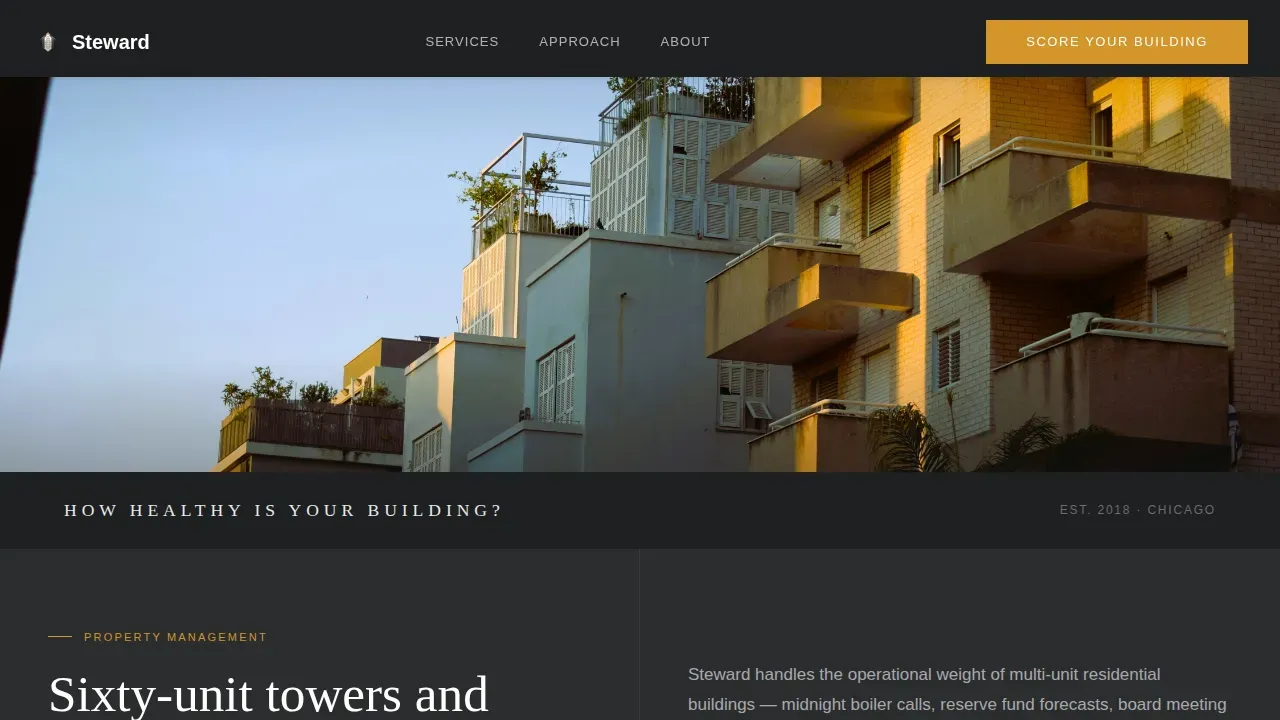 Condo & Apartment Real Estate Blog Website Template
