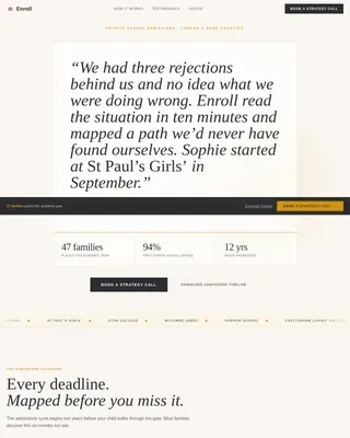 Specialty Consulting Reviews Website Template