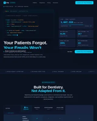 Dental Software Directory Website Template