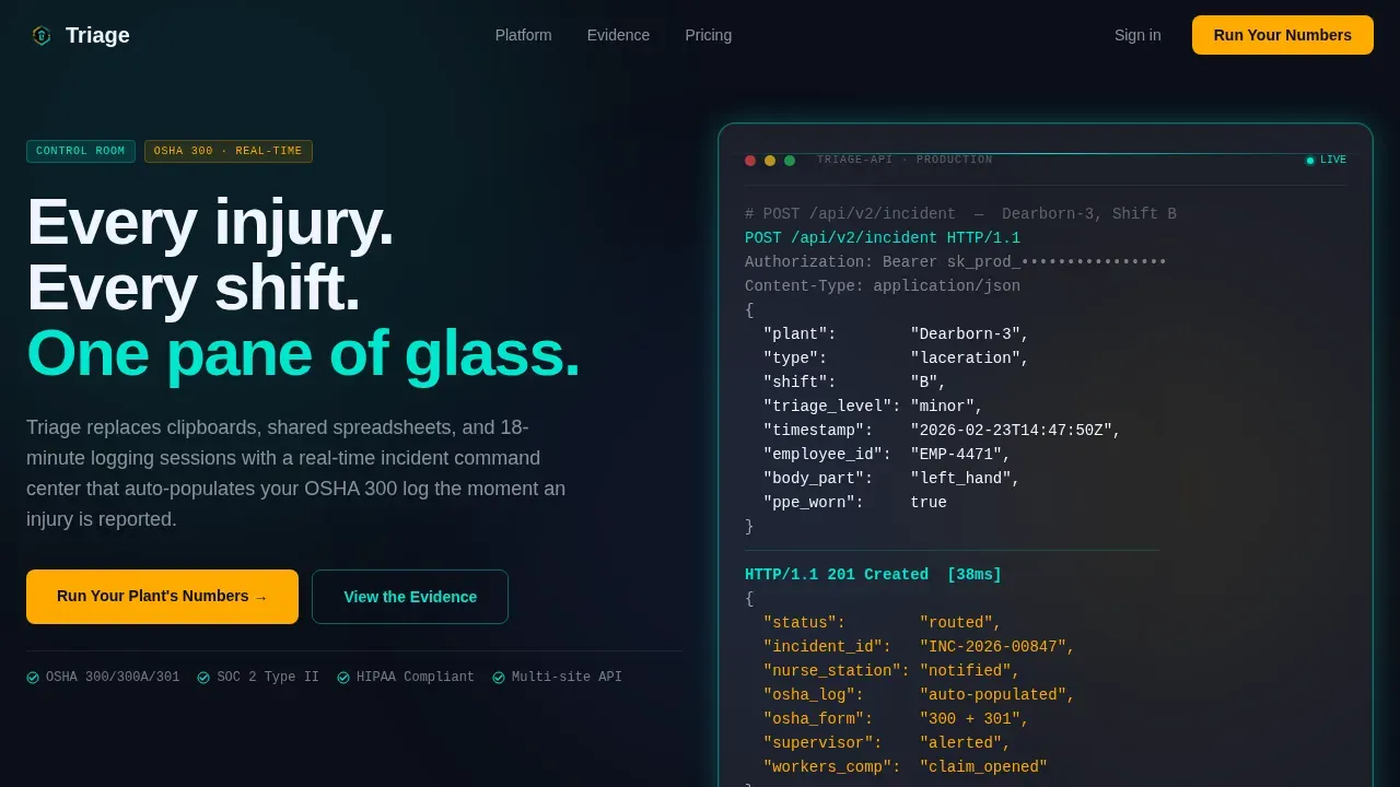 Manufacturing Software Professional Website Template