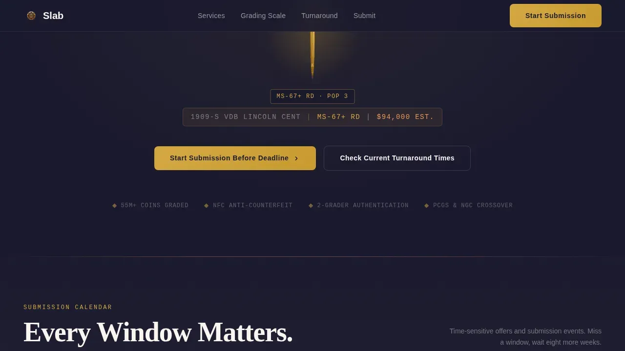 Coin & Numismatics Reviews Website Template