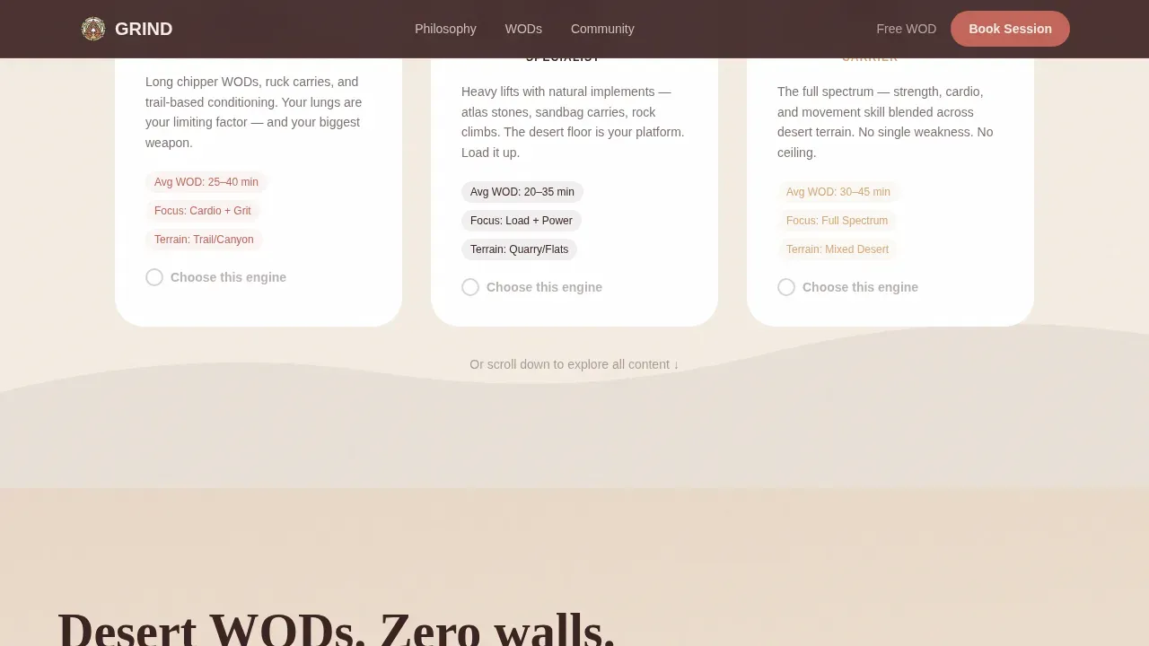 Dynamic Functional Fitness Landing Page Template