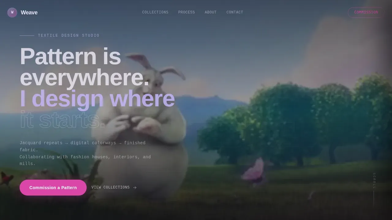 3D & Product Design Portfolio Portfolio Website Template
