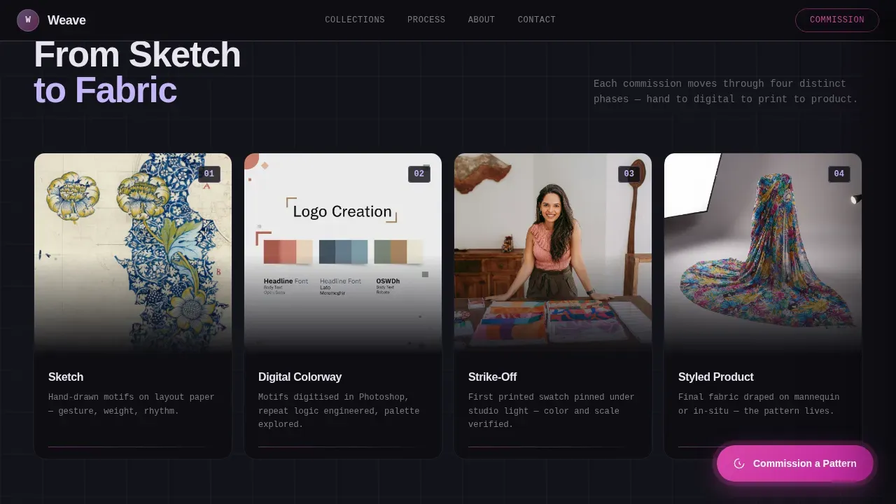 3D & Product Design Portfolio Portfolio Website Template