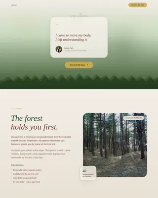 Wellness Modalities Reviews Website Template