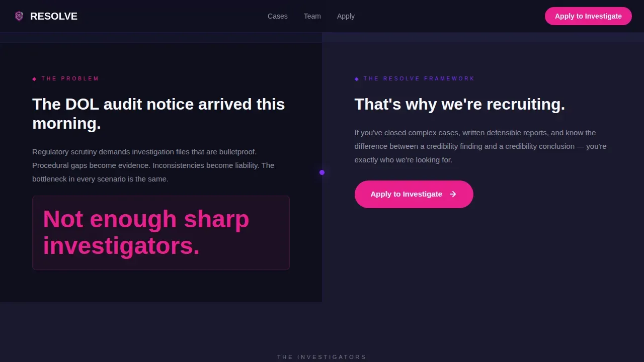 Precision Workplace Staffing | Free Website Template | Rocket