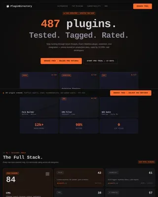 Premium Webflow Directory | Free Website Template | Rocket