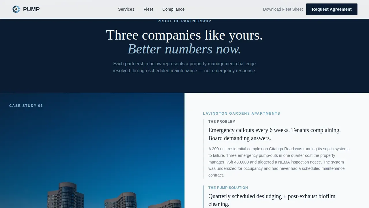 Premium Septic Solutions | Free Website Template | Rocket