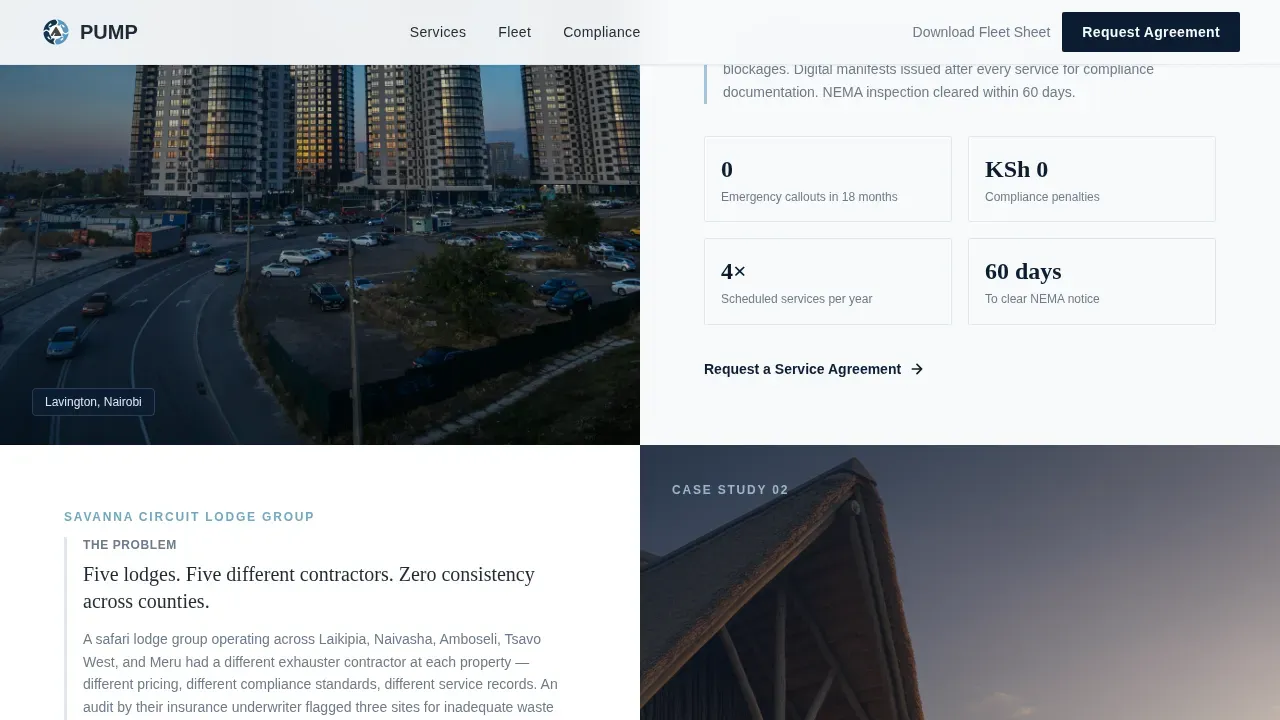 Premium Septic Solutions | Free Website Template | Rocket