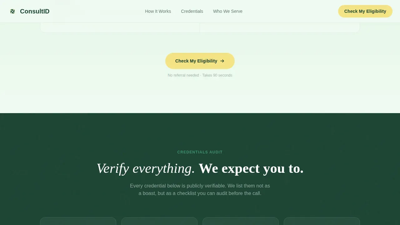 Specialist Telemedicine Landing Page Template