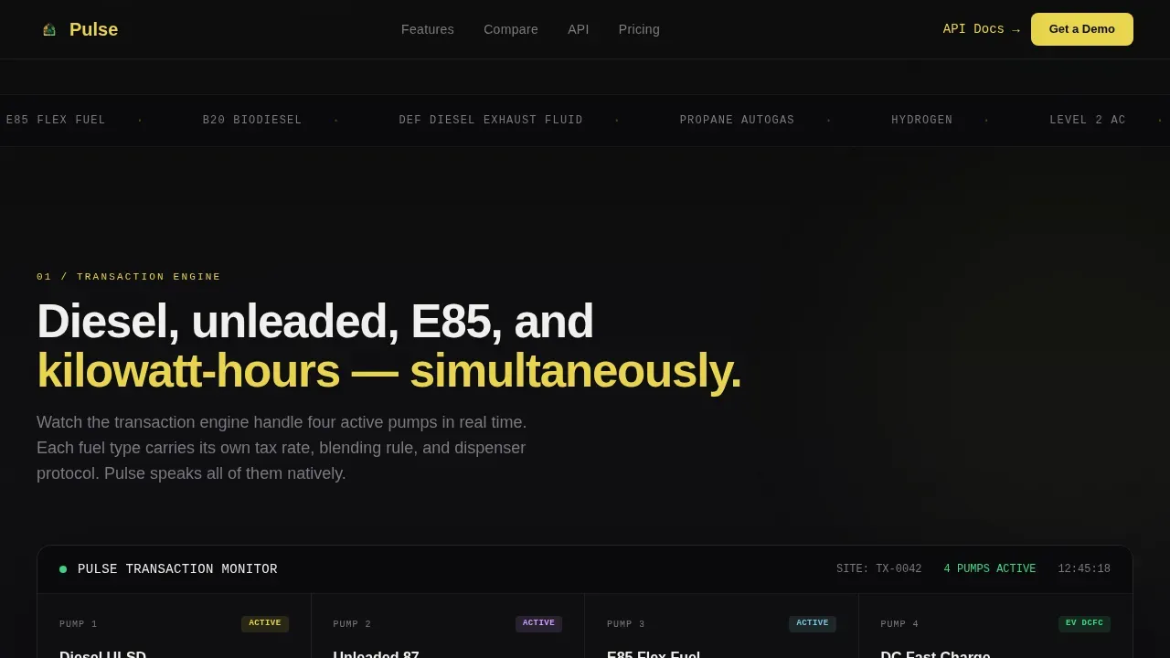Energy Software & SaaS Professional Website Template