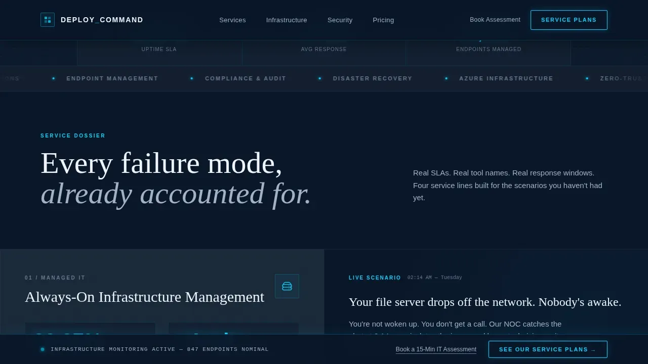 IT Services Company Reviews Website Template
