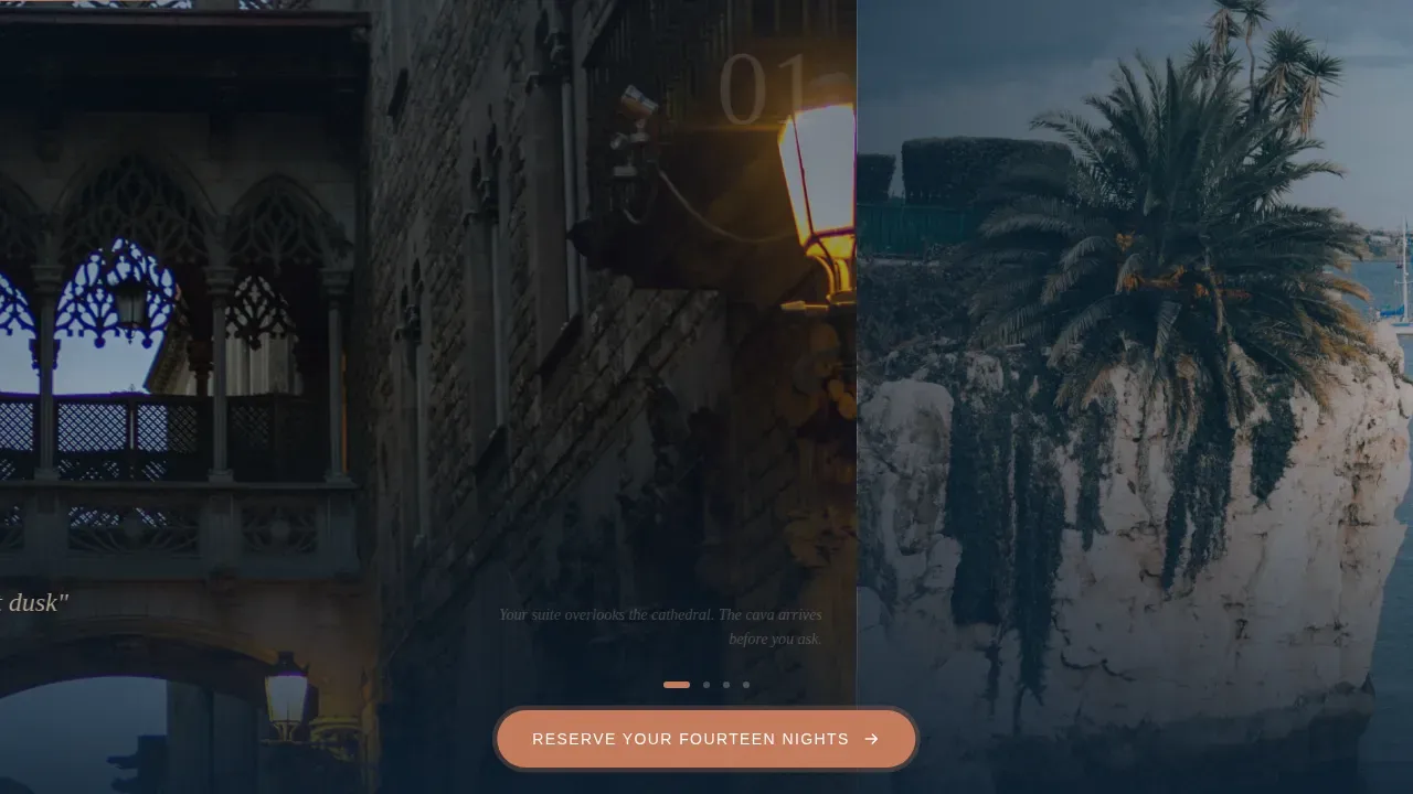 Spain Travel Booking Website Template