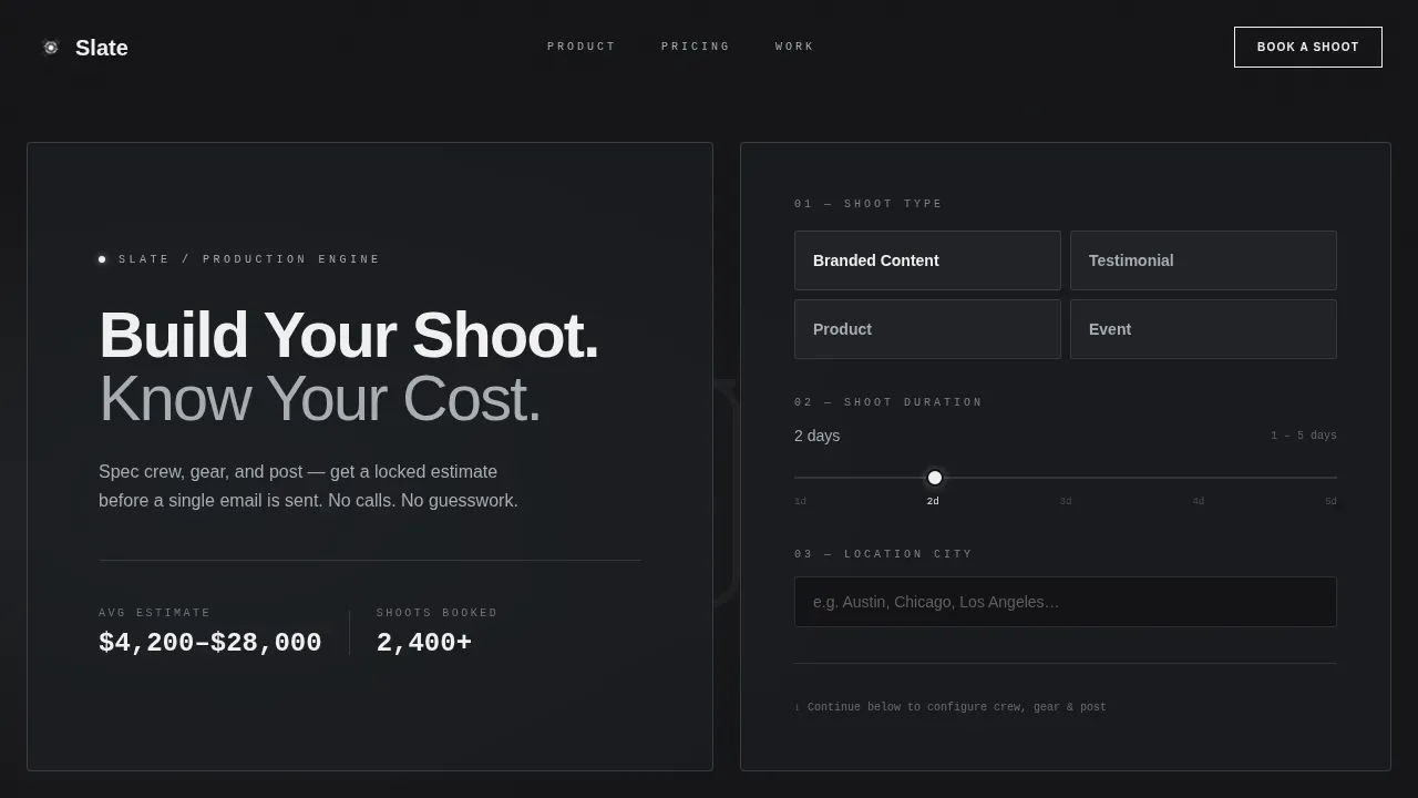 Instant Video Production Landing Page Template