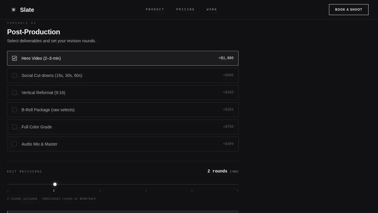 Instant Video Production Landing Page Template