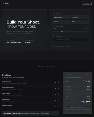 Instant Video Production Landing Page Template
