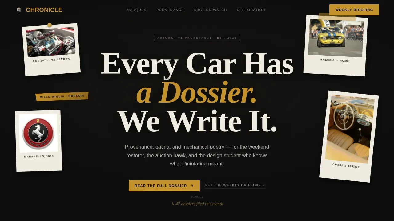 Expert Auto & Mobility Blog Blog & Content Website Template
