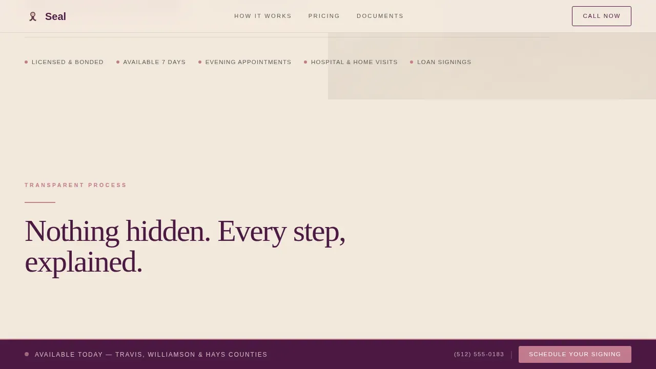 Trusted Mobile Service Landing Page Template