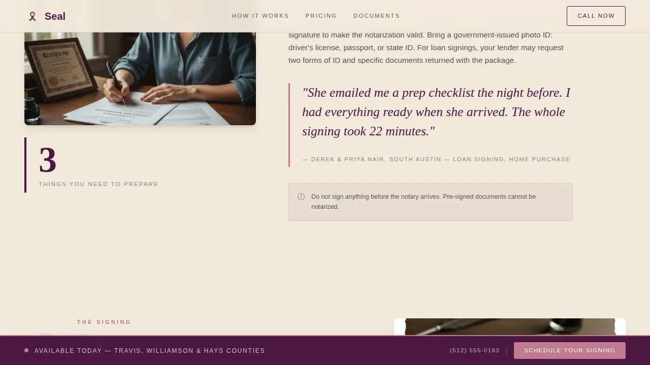Trusted Mobile Service Landing Page Template