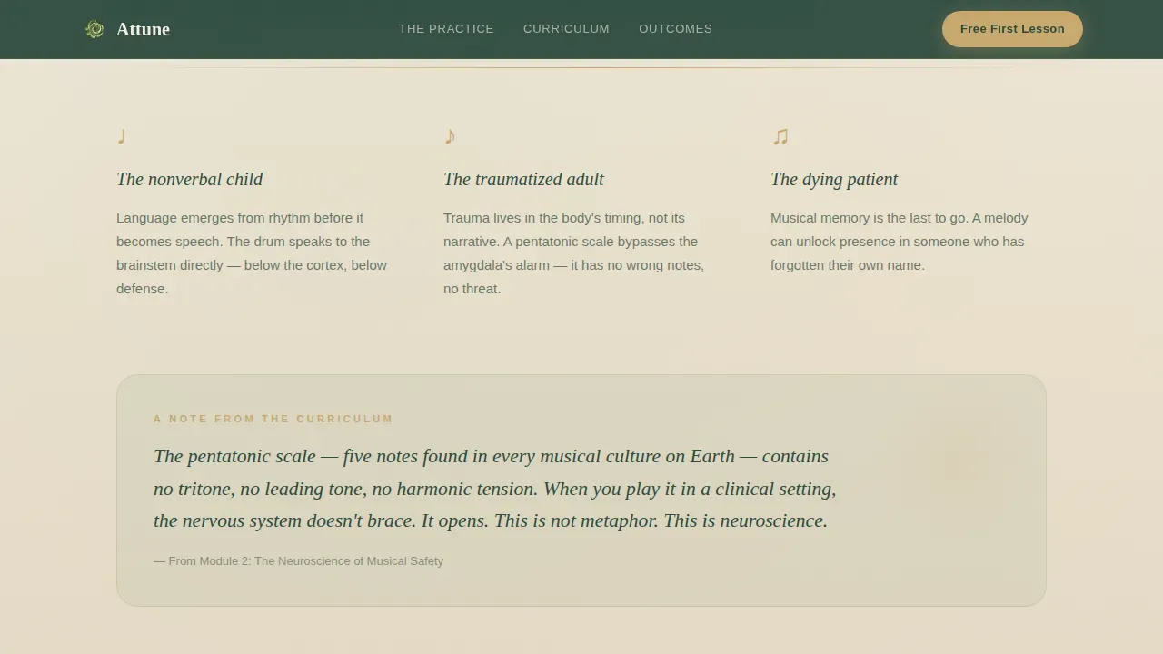 Advanced Wellness Modalities Professional Website Template