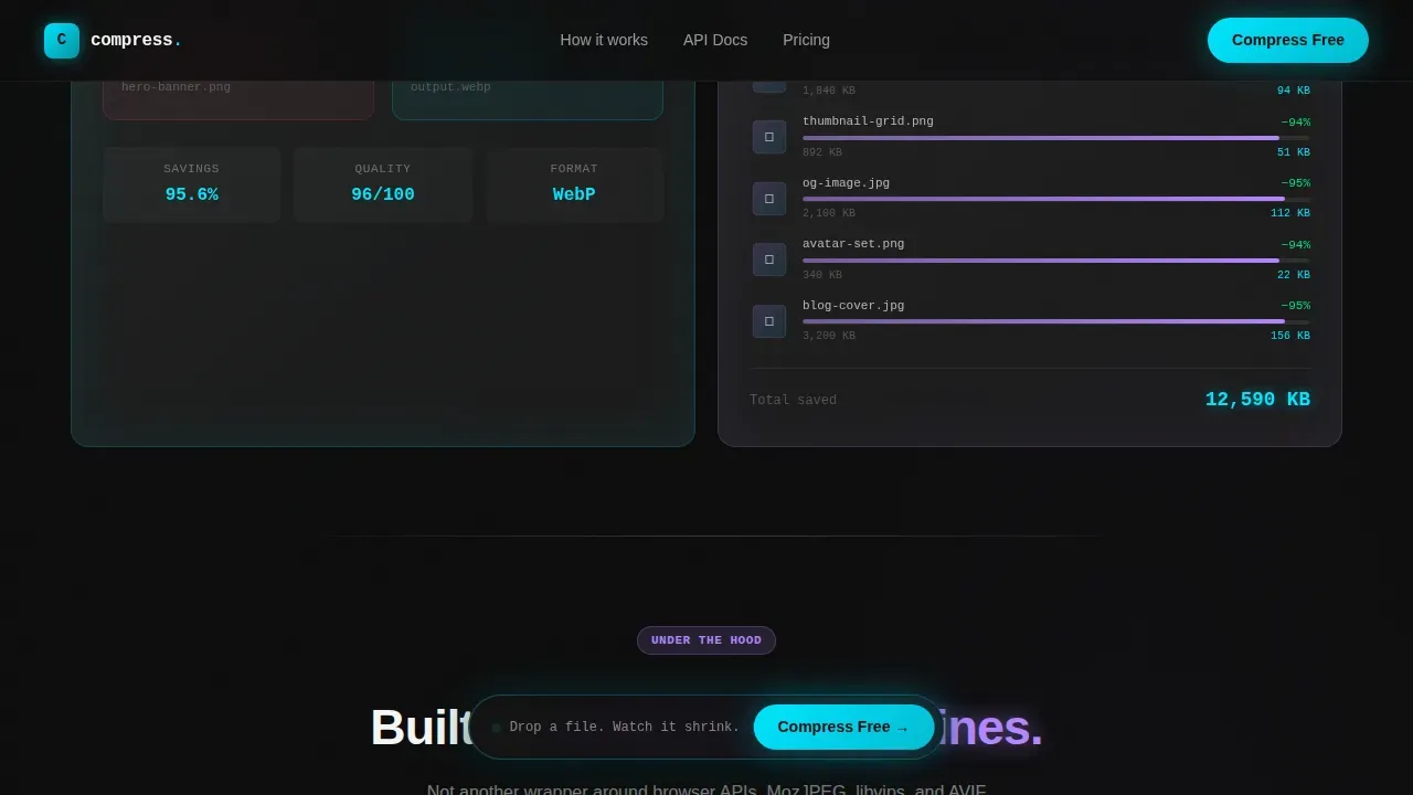 Micro-SaaS & Developer Tools Professional Website Template