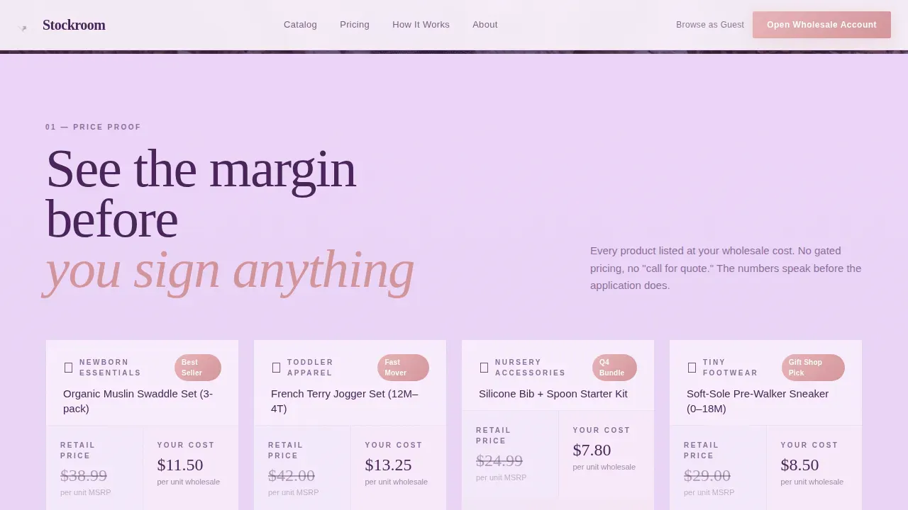 Baby & Kids E-Commerce Comparison Website Template