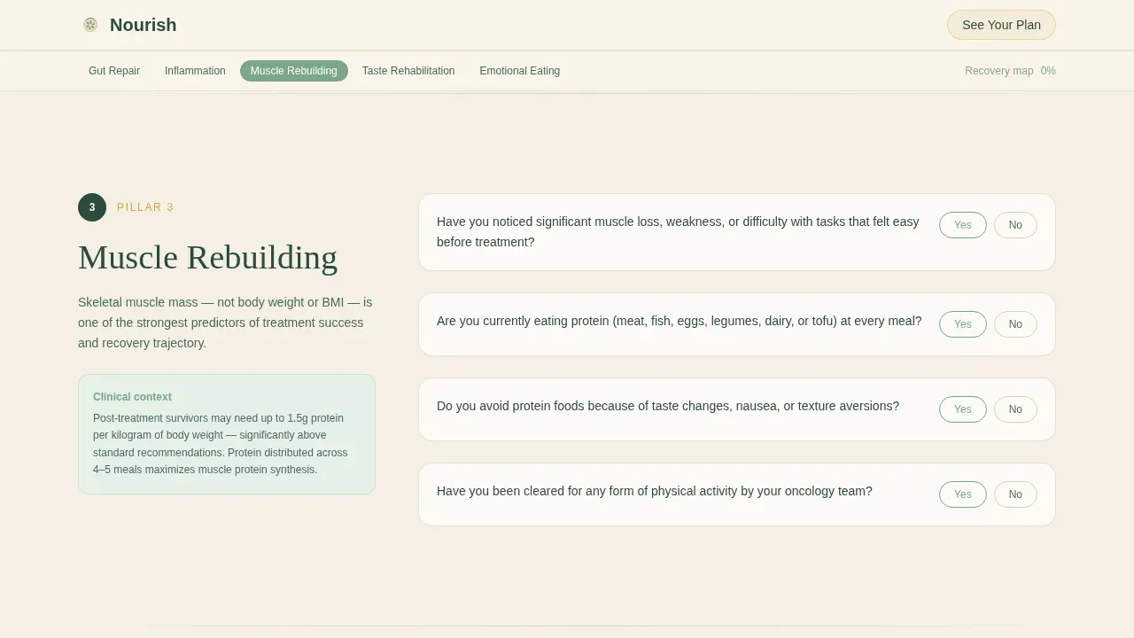 Expert Cancer Recovery Care Professional Website Template