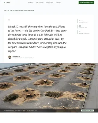 Expert Arborist Comparison | Free Website Template | Rocket