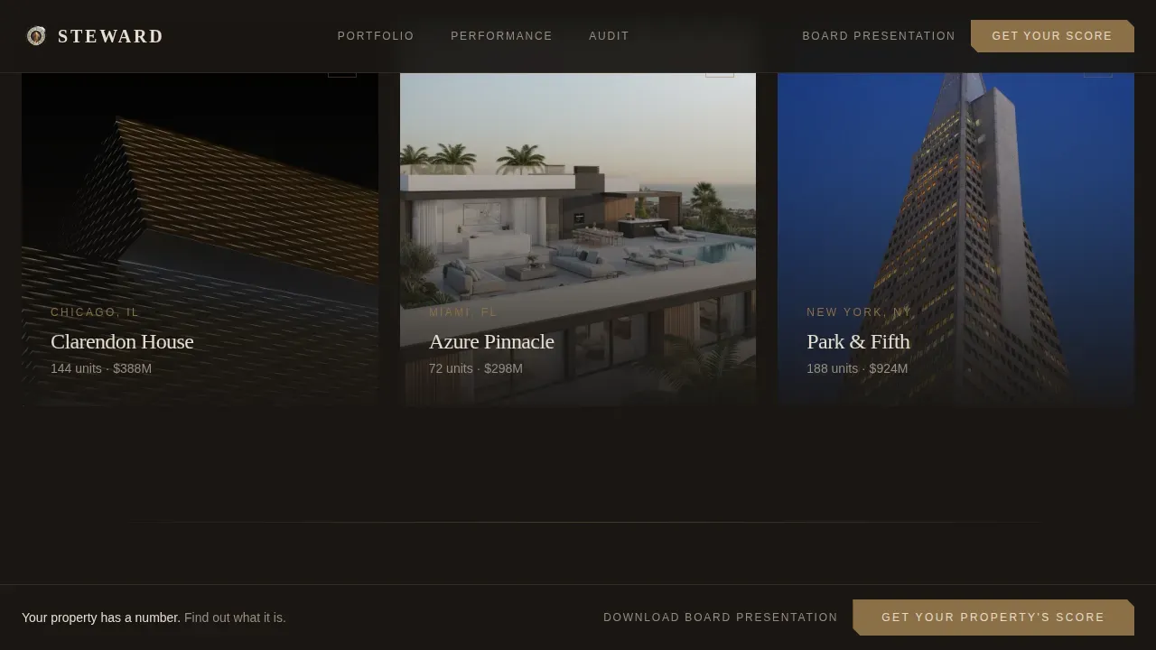 Luxury Condo Property Management Landing Page Template