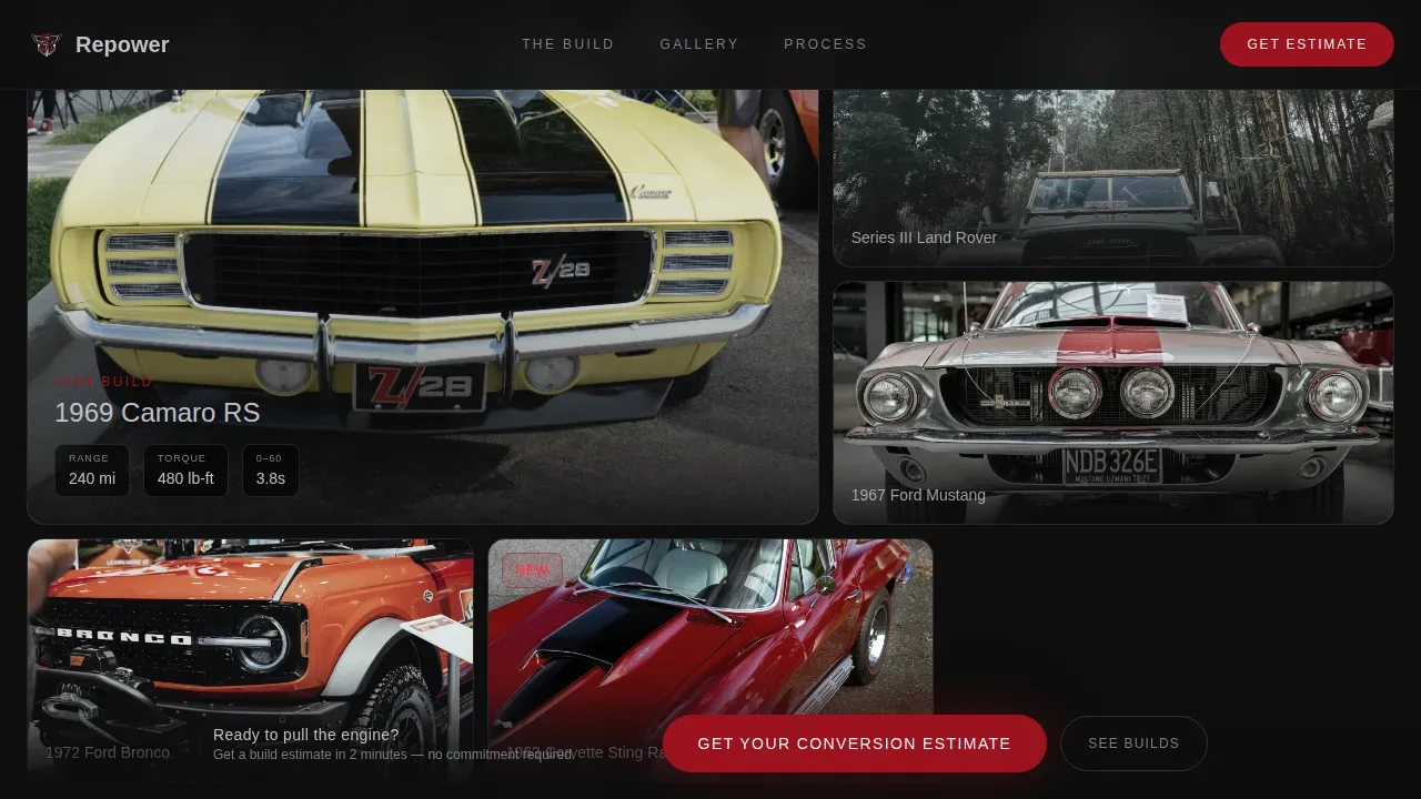 Electric Vehicle & EV Professional Website Template