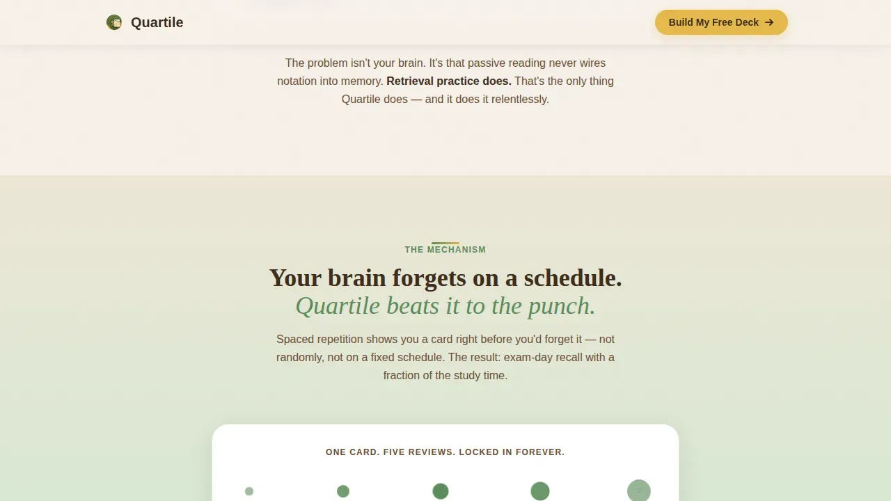Smart Statistics Learning Landing Page Template