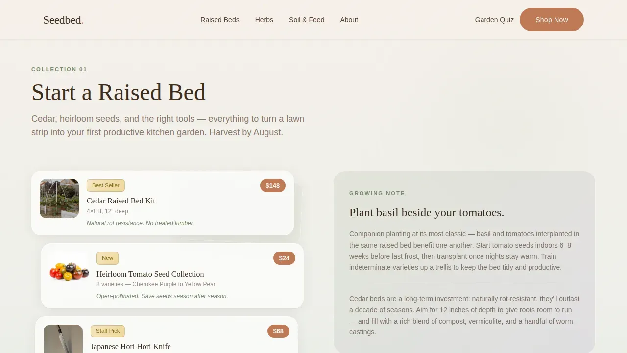 Hobby & Passion Supplies Blog & Content Website Template