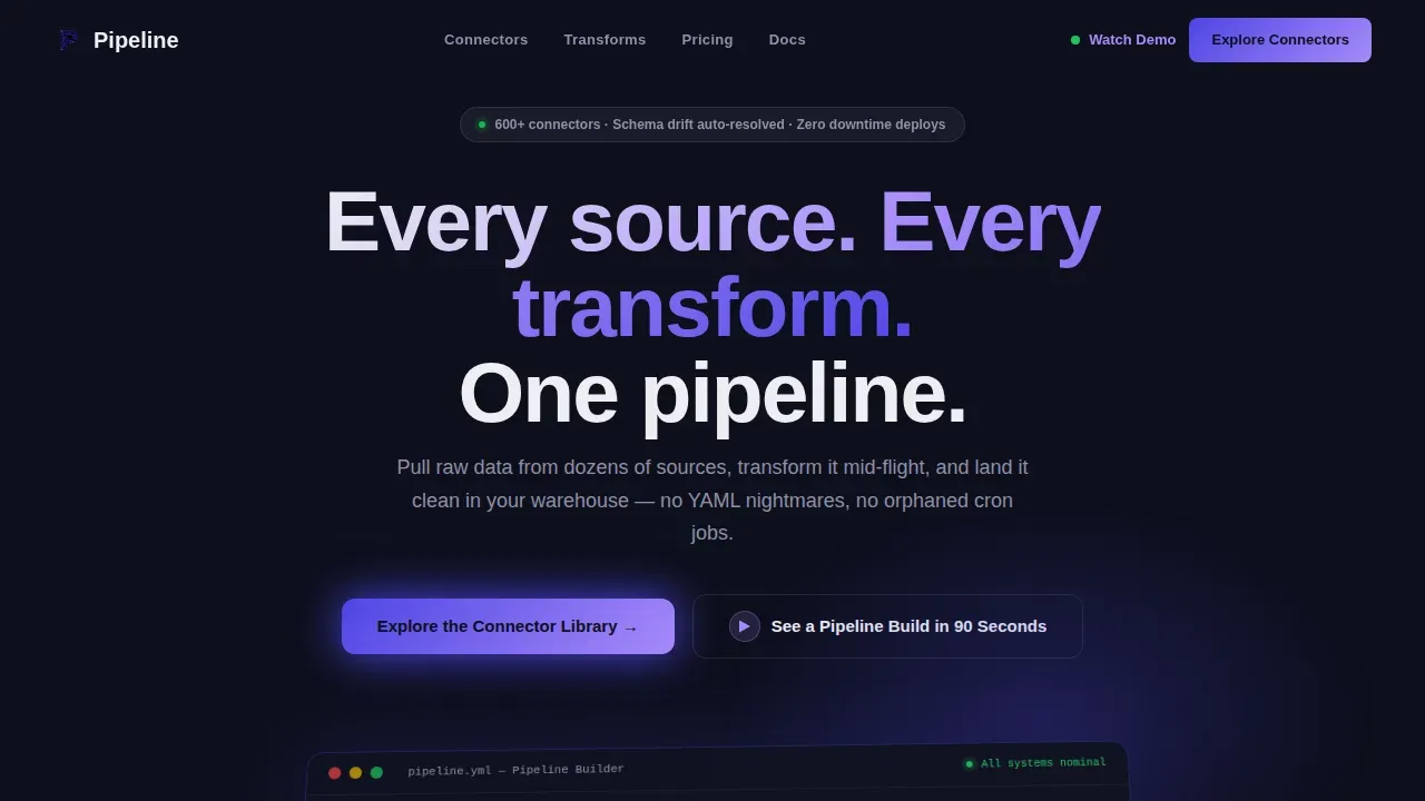 Software & SaaS Specialist Professional Website Template