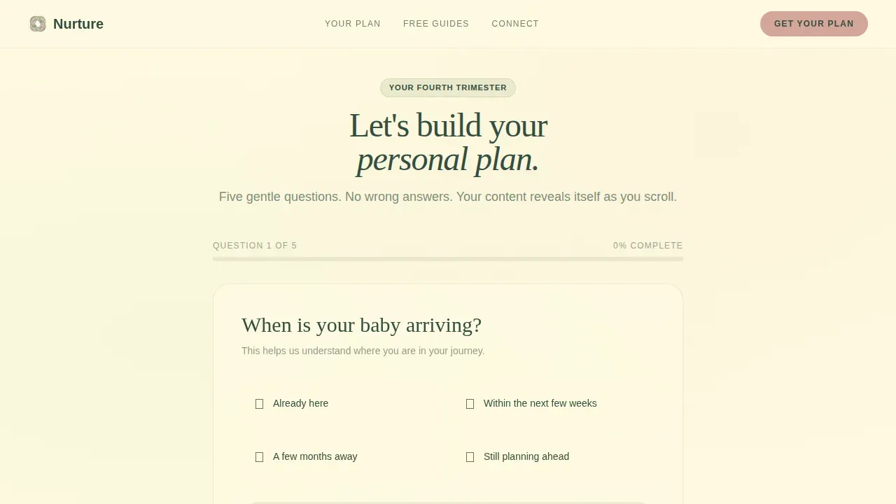 Nanny & Au Pair Professional Website Template