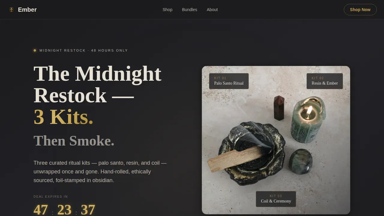 Complete Home Décor & Lifestyle Pre-Launch & Coming Soon Website Template