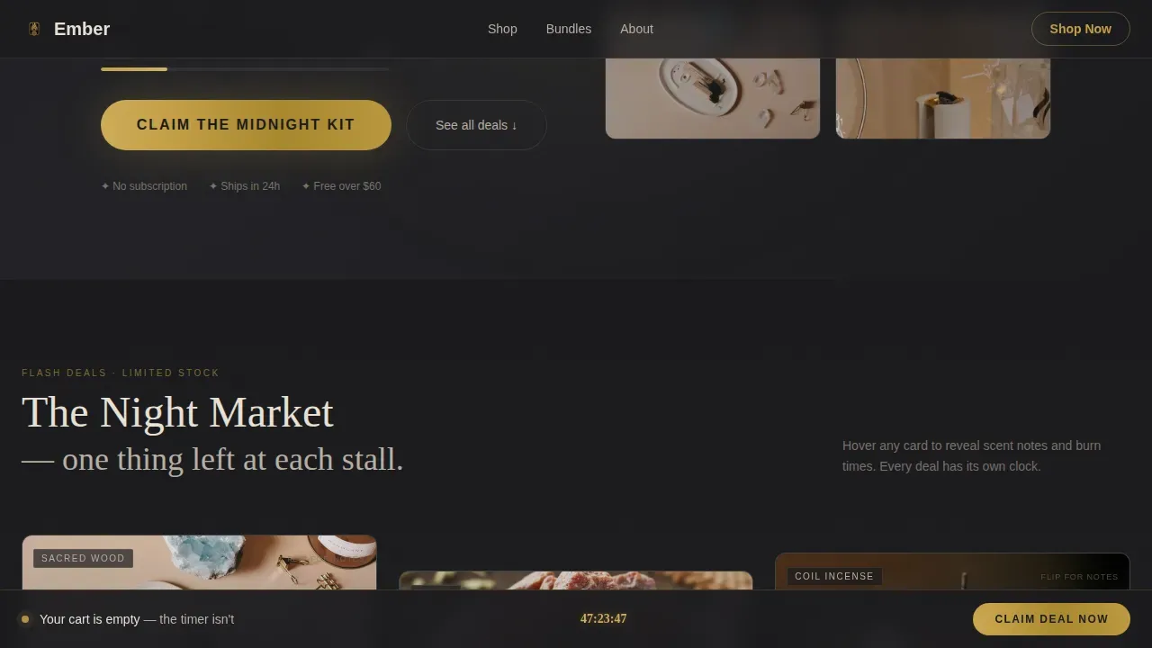 Complete Home Décor & Lifestyle Pre-Launch & Coming Soon Website Template